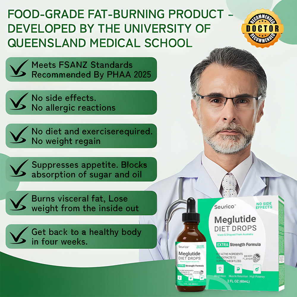 Seurico™ Meglutide Weight Loss Oral Drops - Made & Shipped From Australia👩⚕️🎁