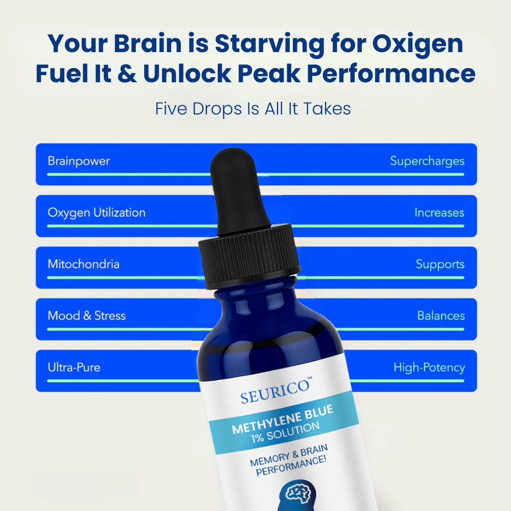 Seurico™ MindVital Drops – Methylene Blue 1% for Memory & Focus